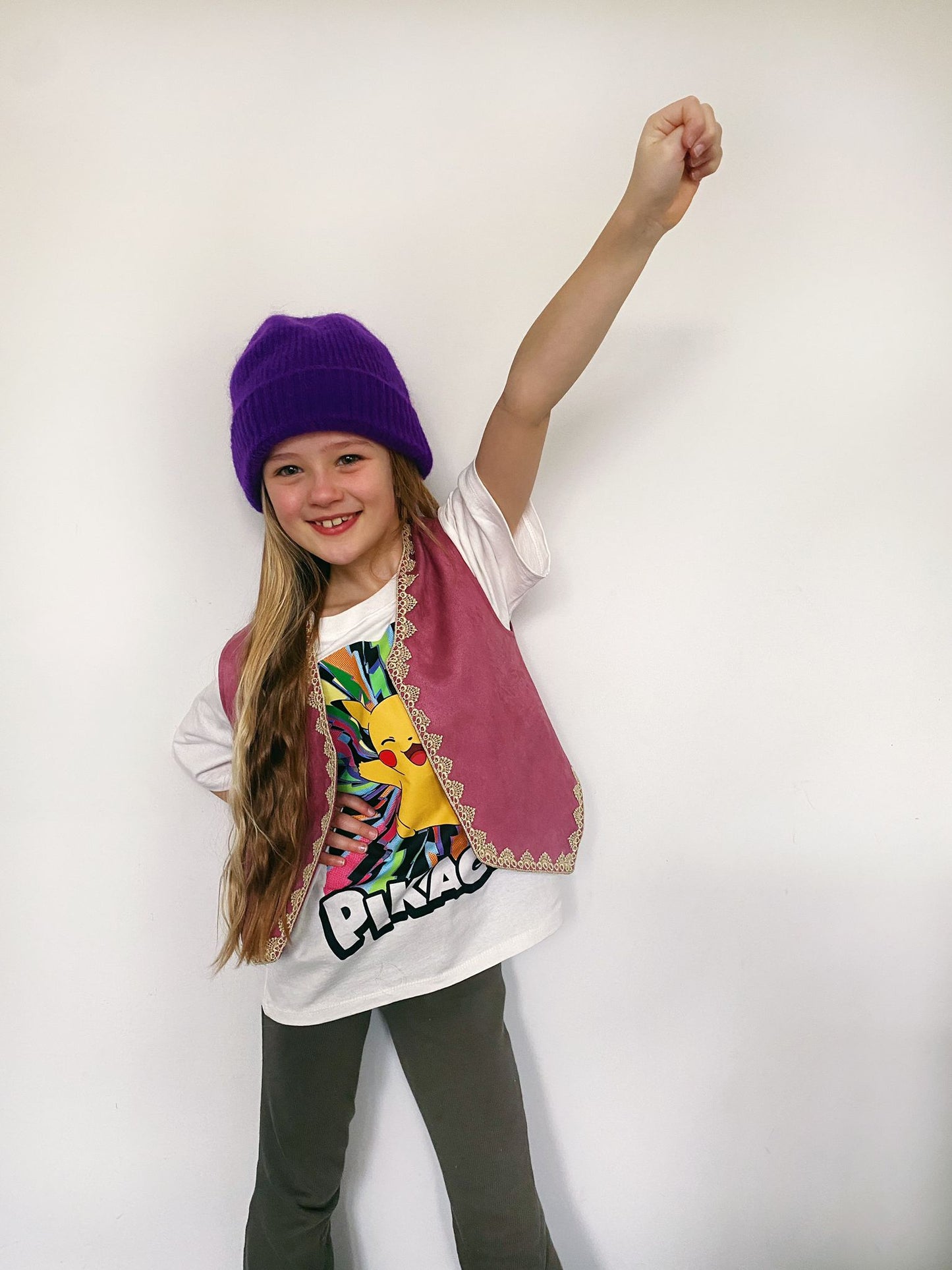 Lilac Kids Boho Love Waistcoat