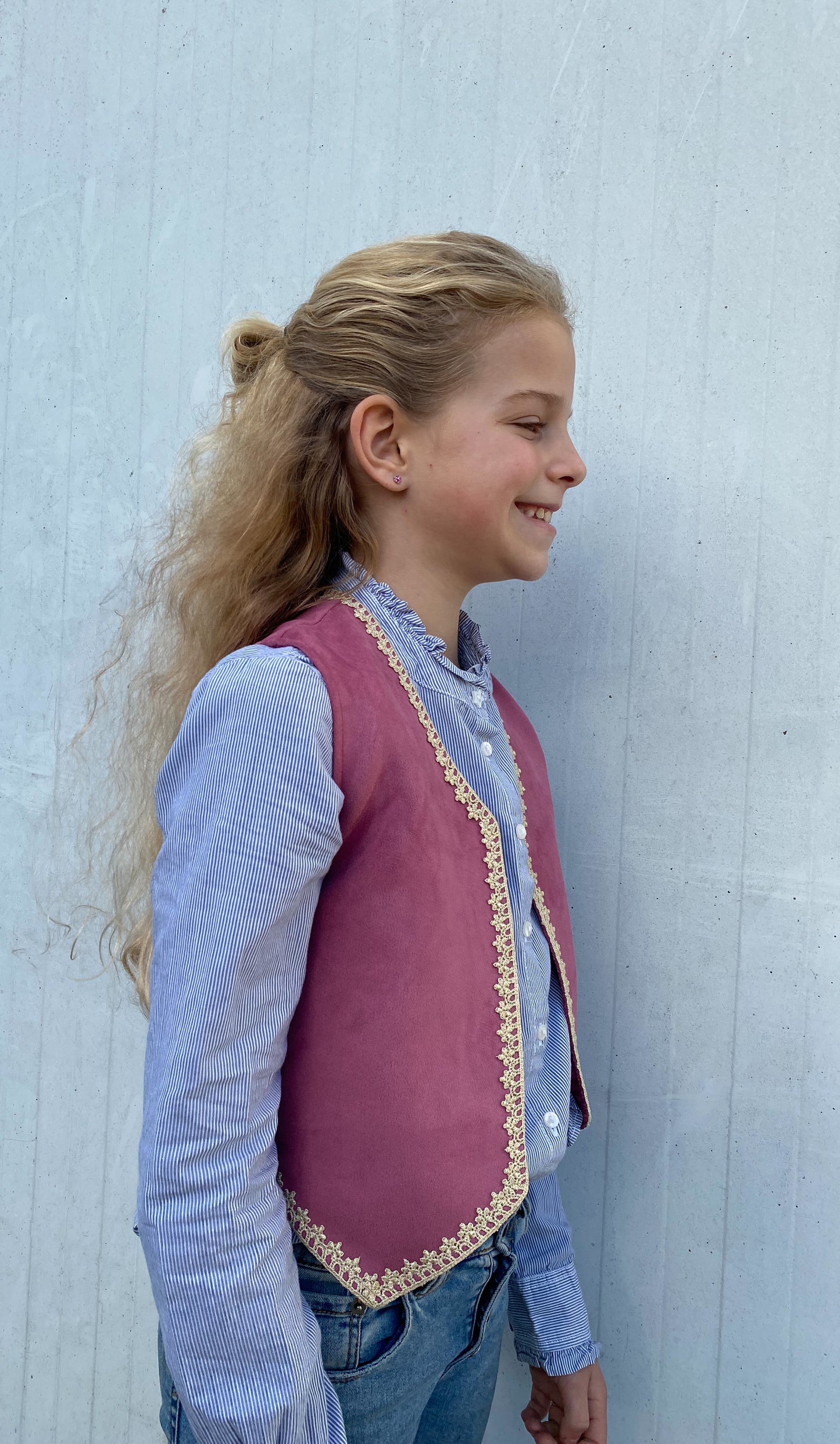 Lilac Kids Boho Love Waistcoat